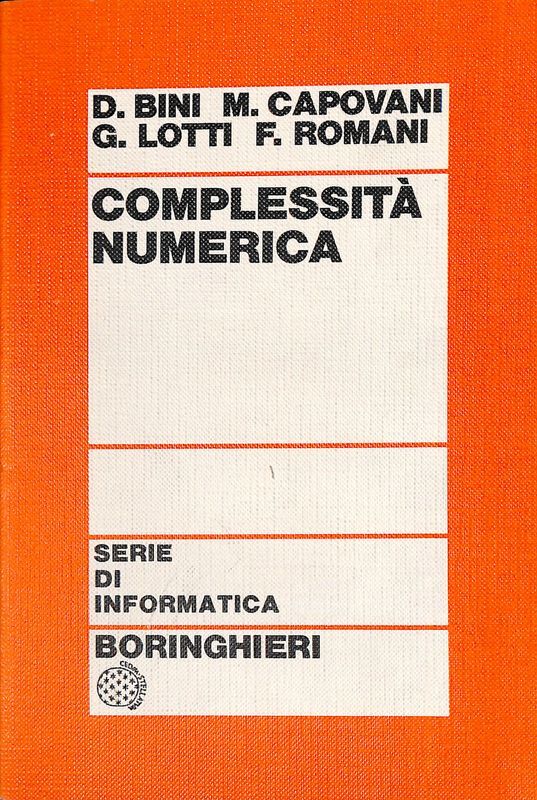 Complessità numerica