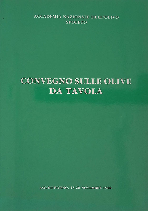 Convegno sulle olive da tavola