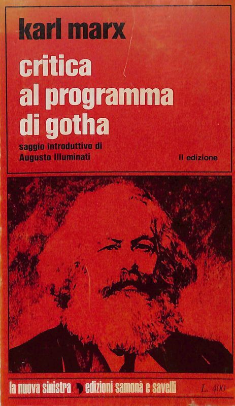 Critica al programma di gotha