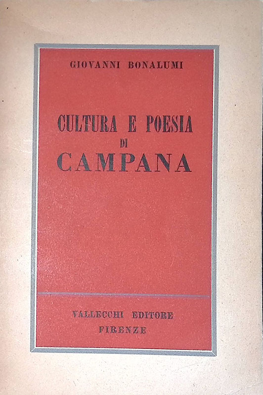 Cultura e poesia di Campana