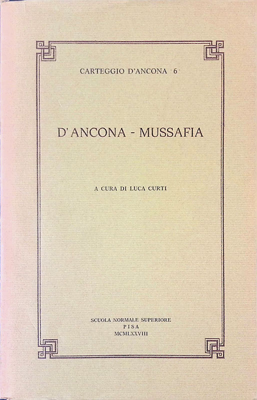 D'Ancona - Mussafia