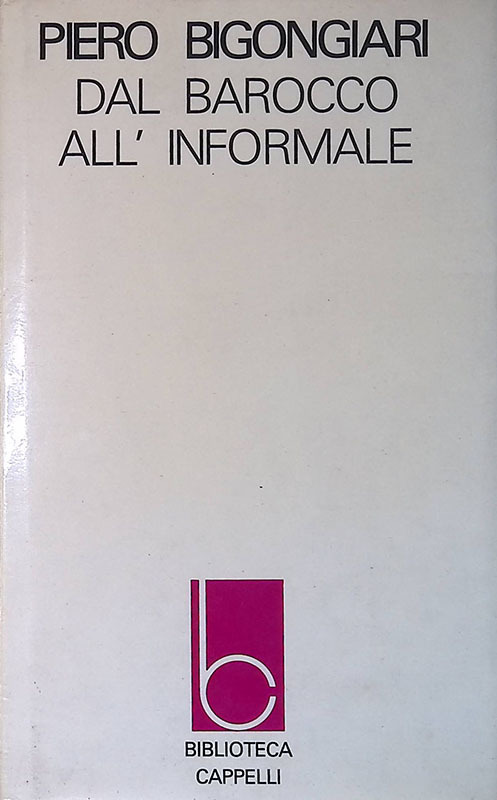 Dal Barocco all'informale