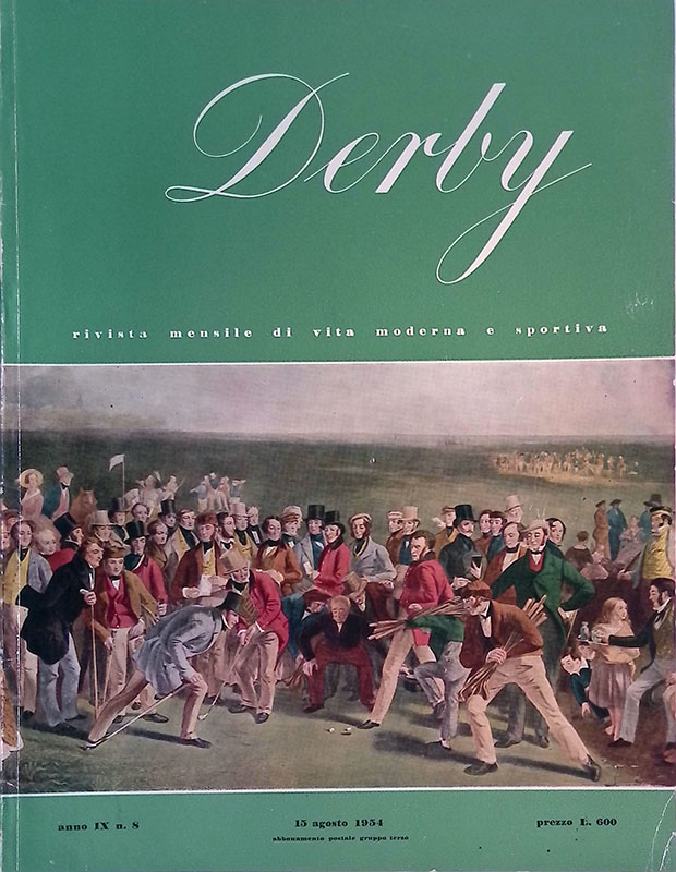 Derby. Anno IX n.8 15 agosto 1954