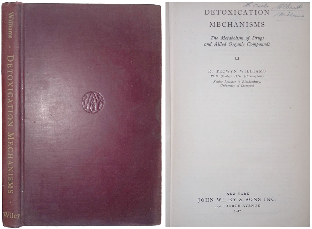 Detoxication mechanisms. The Metabolism of Drugs and Allied Organic Compounds