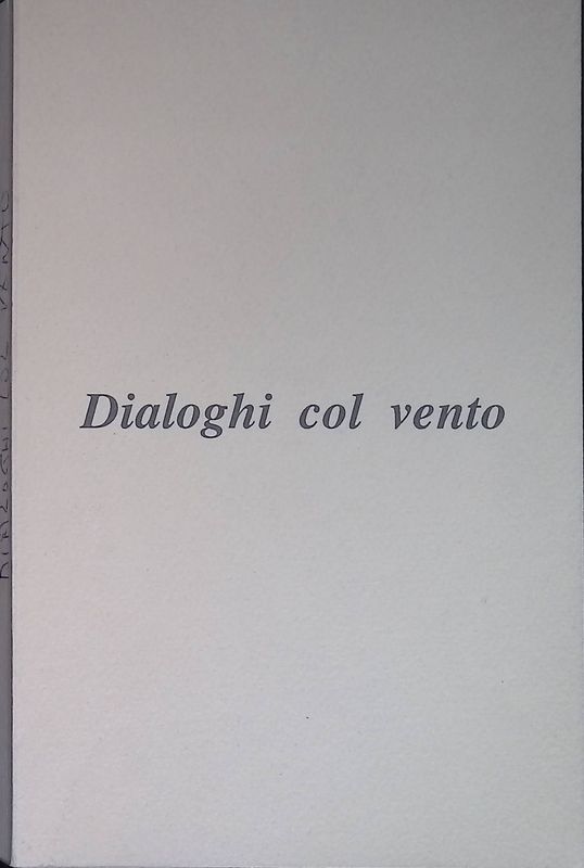 Dialoghi col vento
