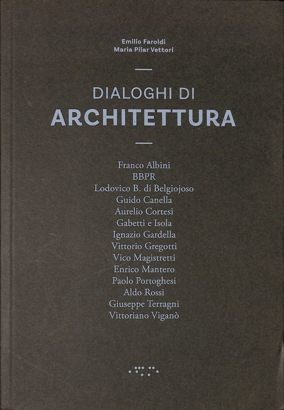 Dialoghi di architettura