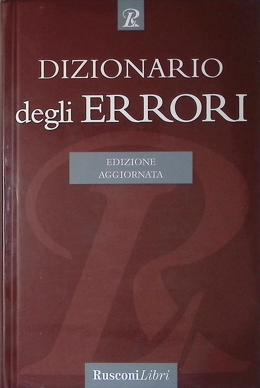 Dizionario degli errori