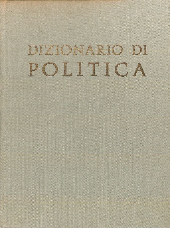 Dizionario di politica