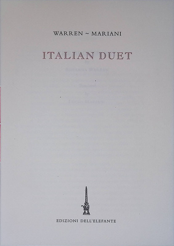 Duetto italiano - Italian duet