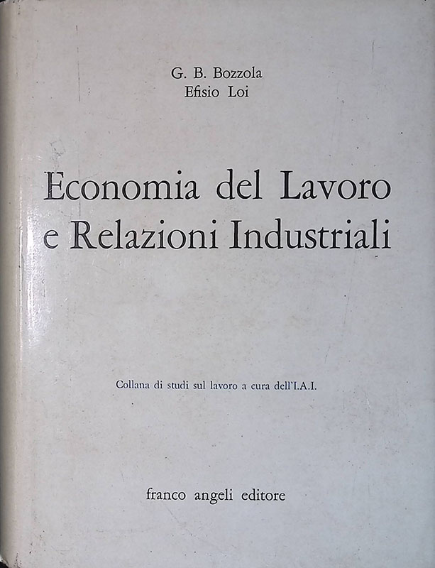 Economia del lavoro e relazioni industriali