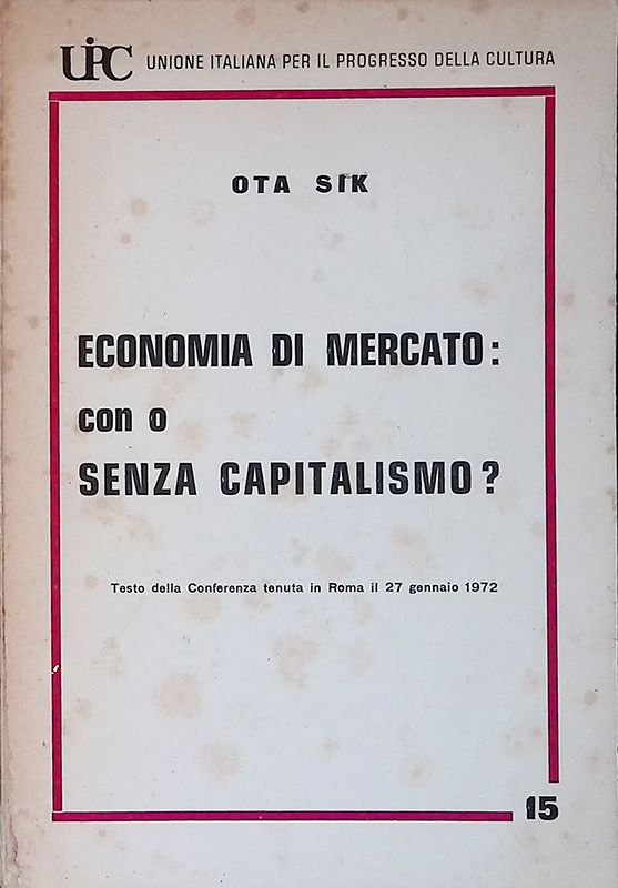 Economia di mercato con o senza capitalismo?