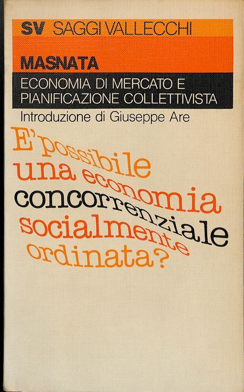 Economia di mercato e pianificazione collettivista