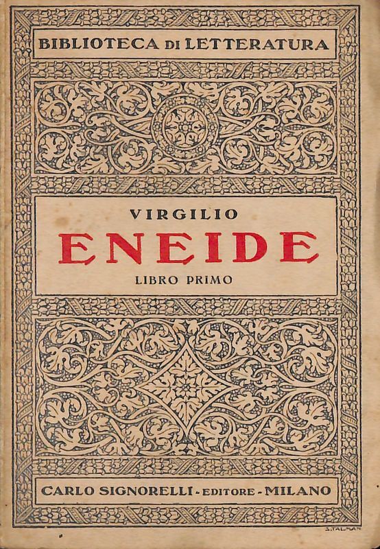 Eneide. Libro primo
