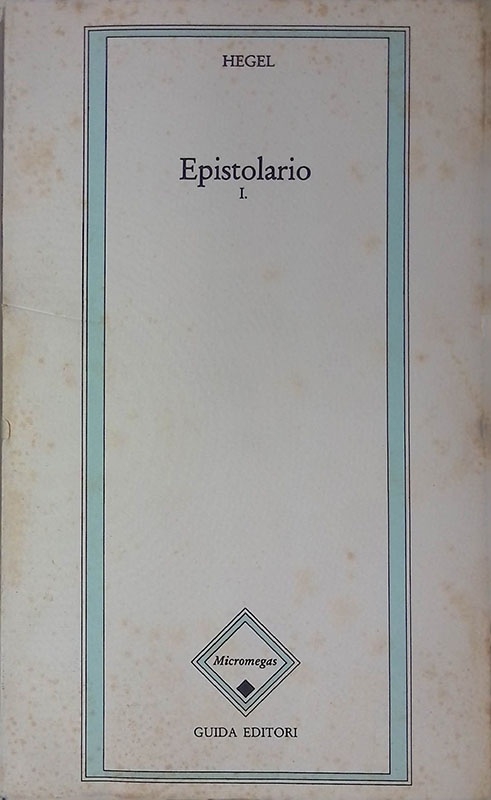 Epistolario. Vol I. 1785-1808