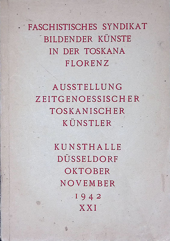 Esposizione di artisti toscani contemporanei - Ausstellung Zeitgenossischer toskanischer kunstler