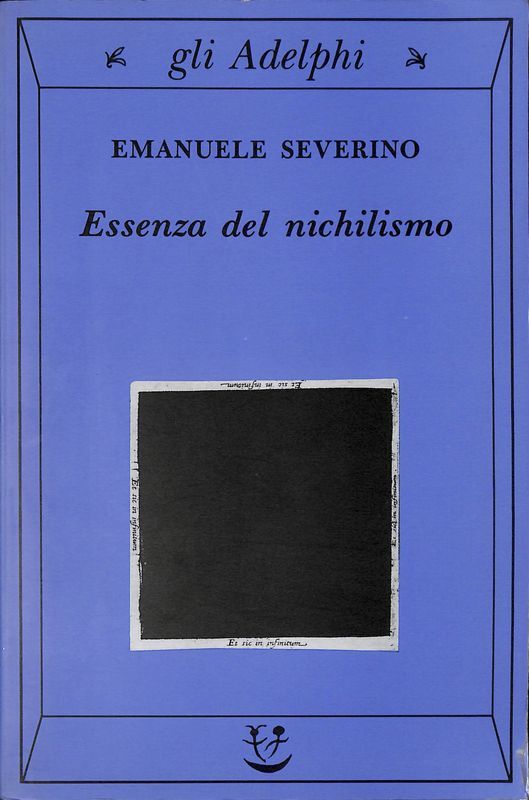 Essenza del nichilismo
