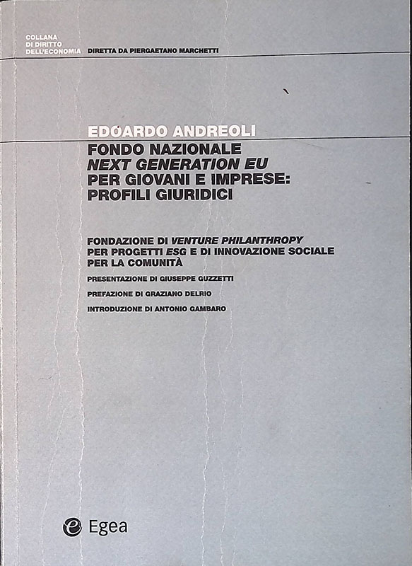 Fondo nazionale Next Generation EU per giovani e imprese. Profili …