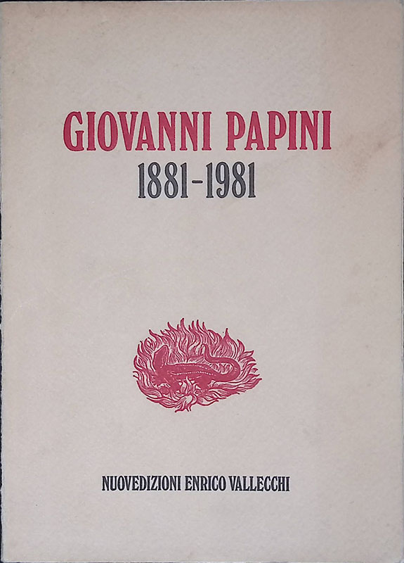 Giovanni Papini 1881-1981