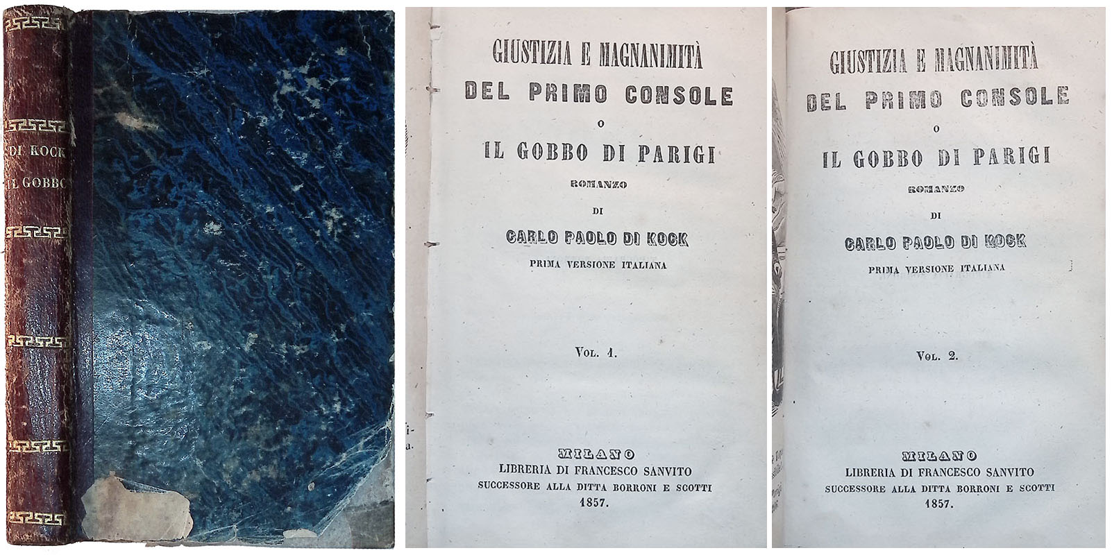 Giustizia e magnanimità del primo Console o il gobbo di …