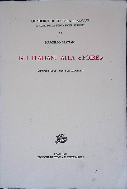 Gli italiani alla Foire