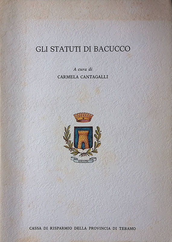 Gli Statuti di Bacucco