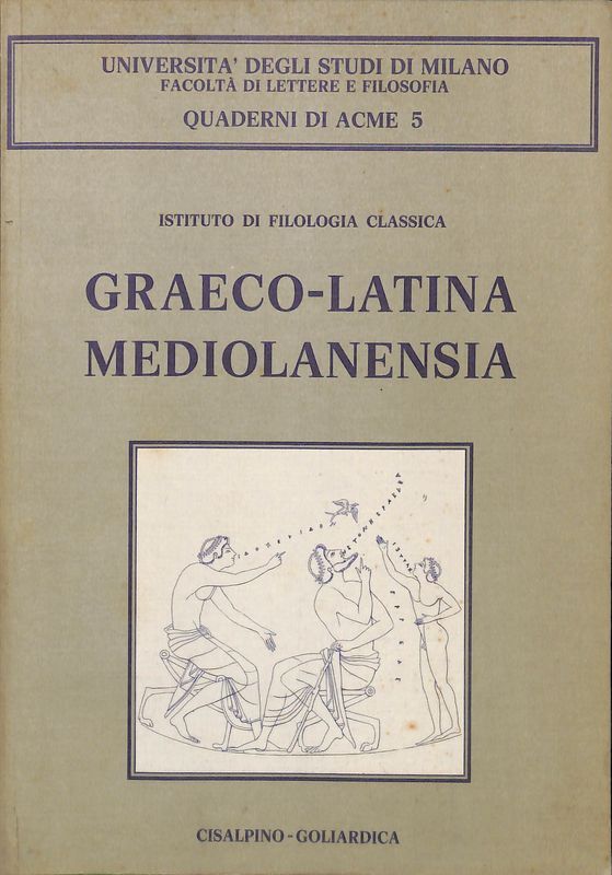 Graeco-latina Mediolanensia