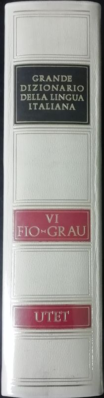 Grande dizionario della lingua italiana. VI