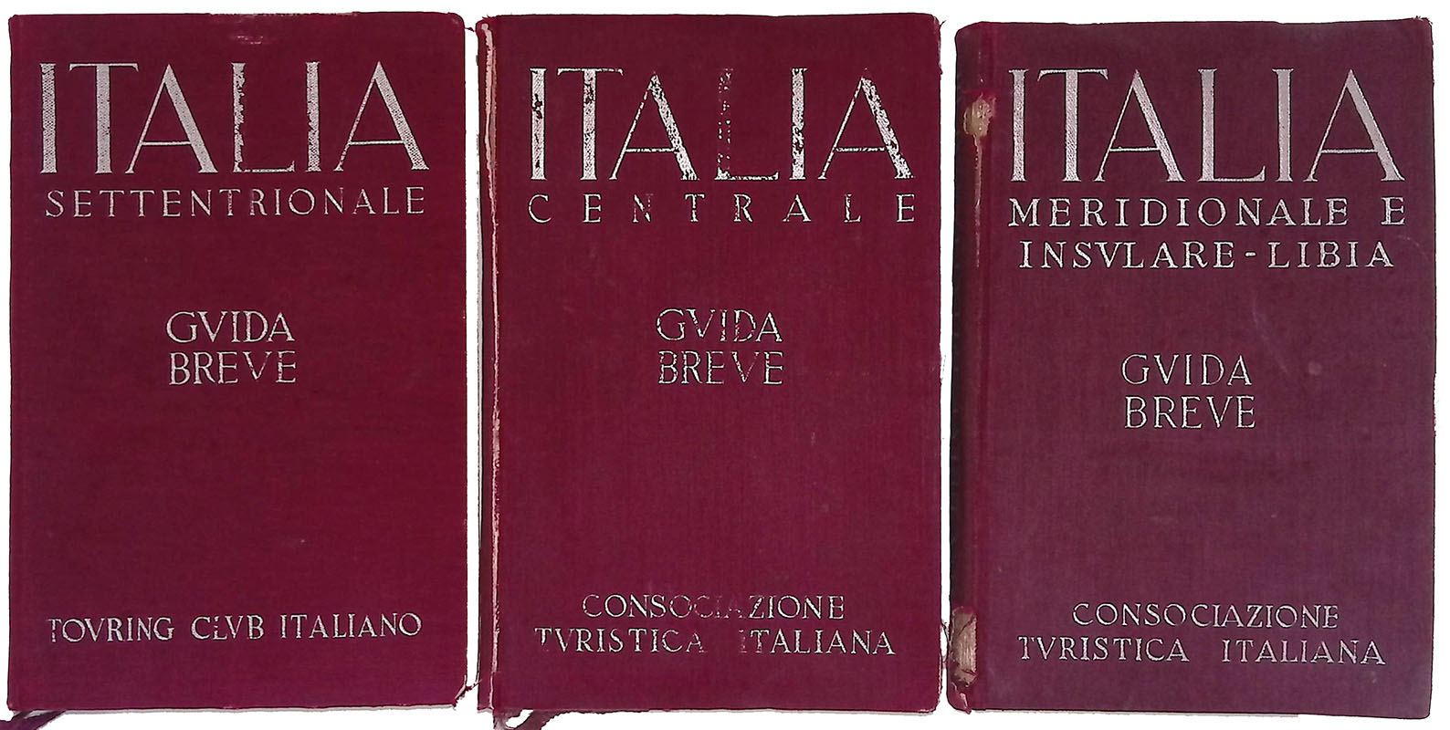 Guida breve d'Italia. TRE VOLUMI