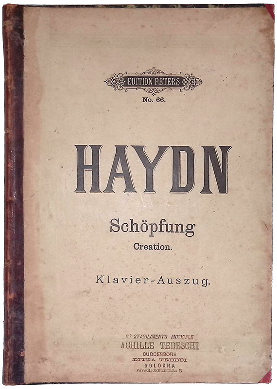 Haydn. Schopfung creation