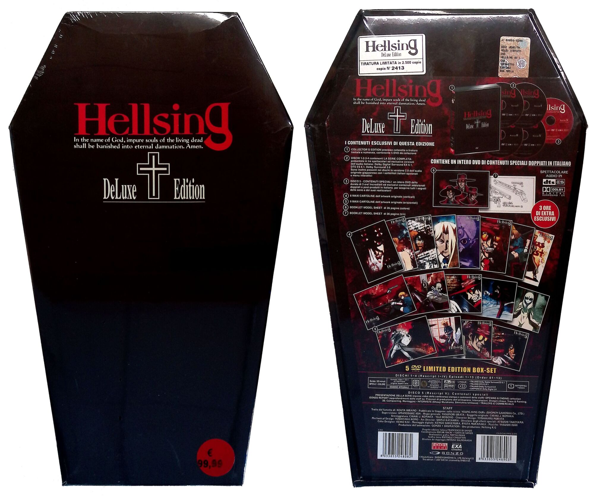 Hellsing. Deluxe Edition. In the name of God, impure souls …