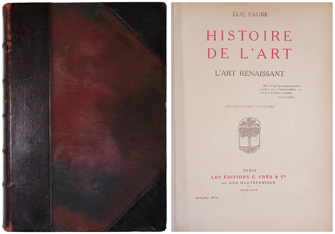 Histoire de l'art. L'art renaissant