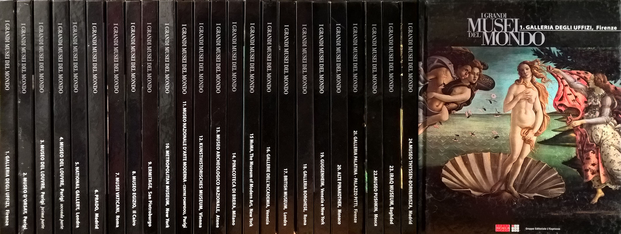 I Grandi Musei del Mondo. Opera completa in 24 volumi