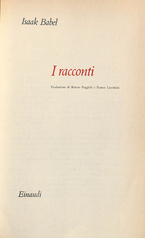I racconti