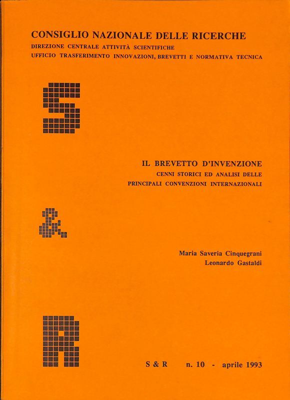 Il brevetto d'invenzione cenni storici ed analisi delle principali convenzioni …