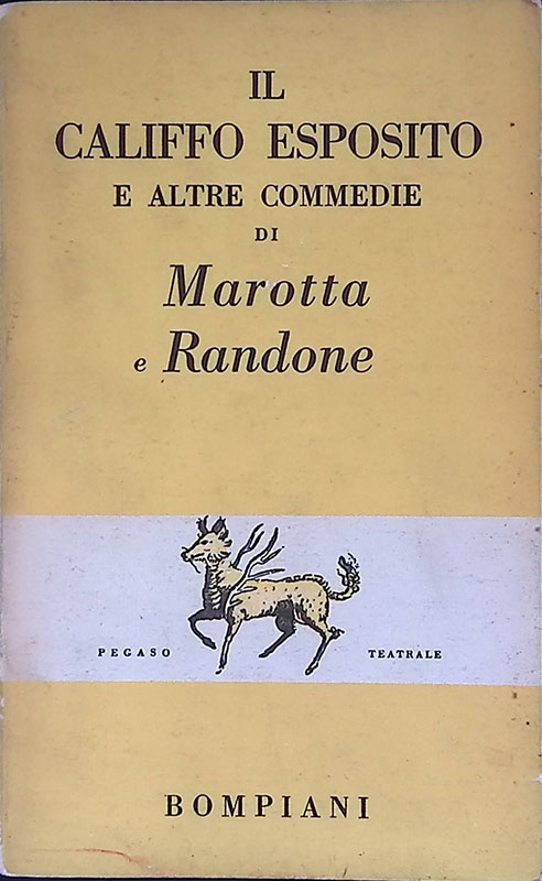 Il Califfo Esposito e altre commedie