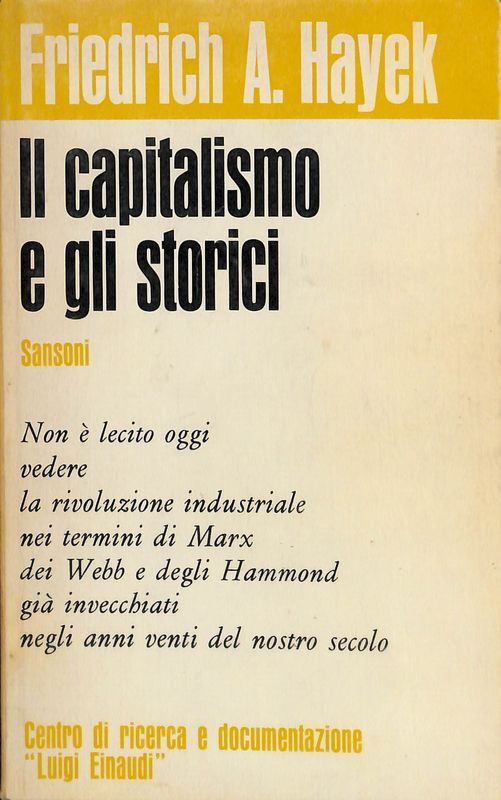 Il capitalismo e gli storici