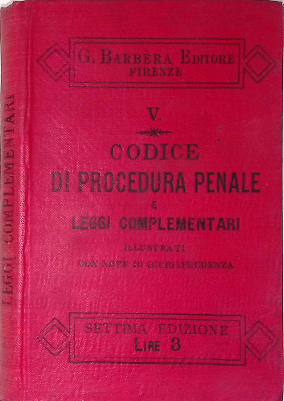 Il codice penale e leggi di pubblica sicurezza con la …