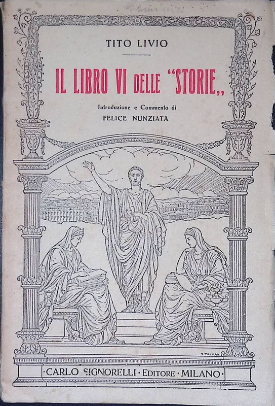 Il libro VI delle storie
