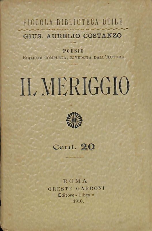 Il meriggio
