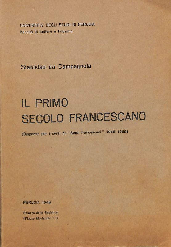 Il primo secolo francescano