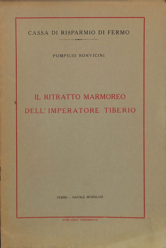 Il ritratto marmoreo dell'imperatore Tiberio