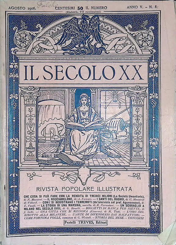 Il Secolo XX. Agosto 1906 anno V n.8