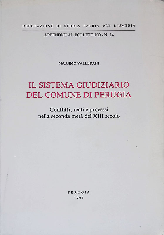 Il sistema giudiziario del comune di Perugia. Conflitti, reati e …