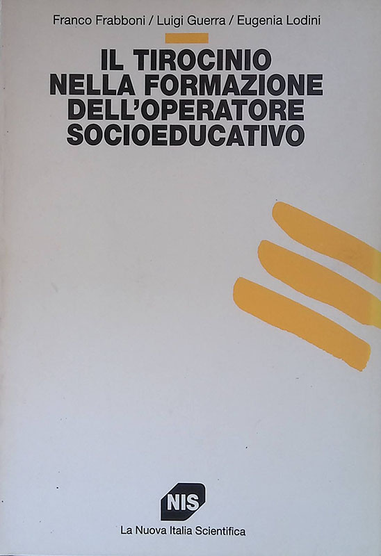 Il tirocinio nella formazione dell'operatore socioeducativo