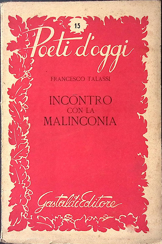 Incontro con la malinconia