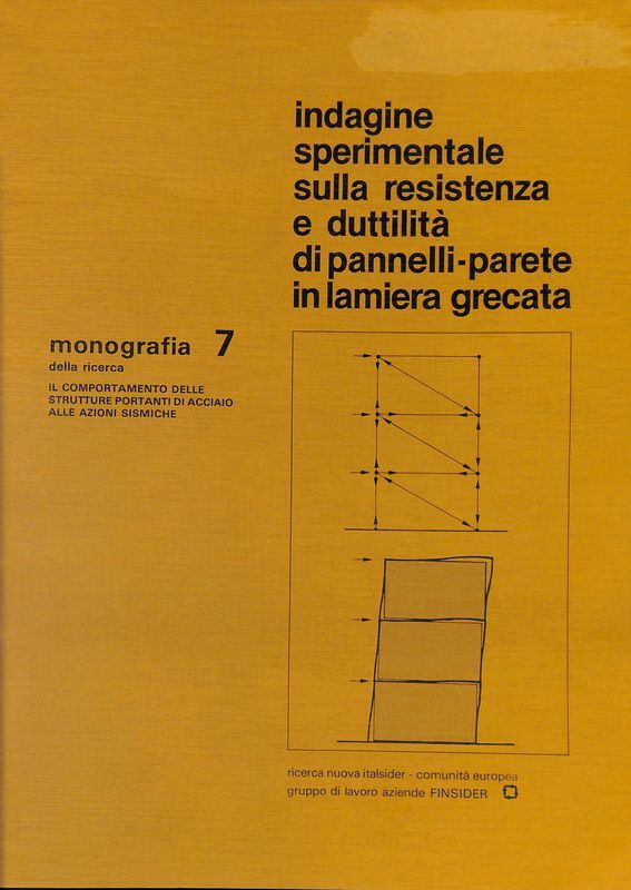 Indagine sperimentale sulla resistenza e duttilità di pannelli parete in …