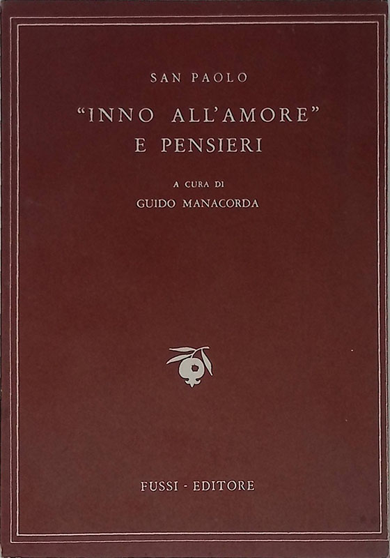 Inno all'amore e pensieri