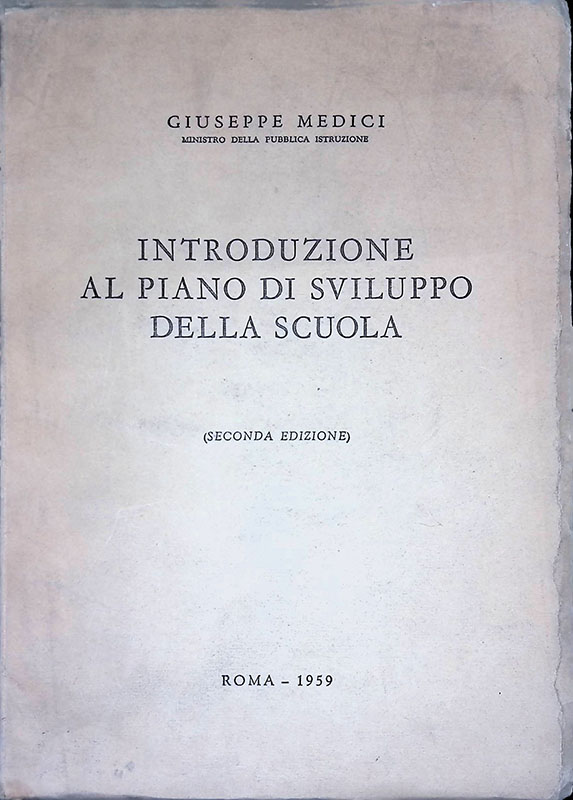 Introduzione al piano di sviluppo della scuola