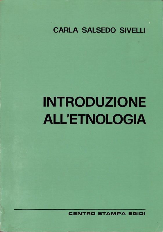 Introduzione all'etnologia