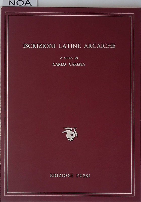 Iscrizioni latine arcaiche